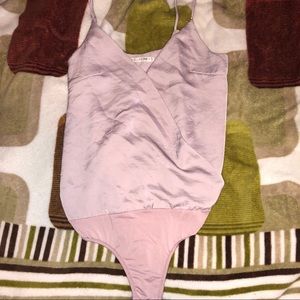 Blush body suit